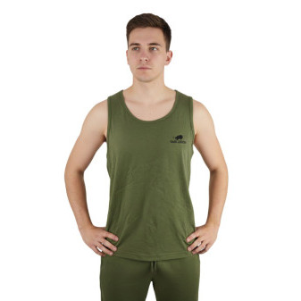 Tílko olivové, 100% bavlna, Smilodon, XL