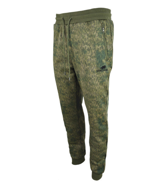 Tepláky maskáčové jehličí, Smilodon, XL