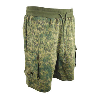 Kraťasy teplákové maskáčové jehličí, Smilodon, XL