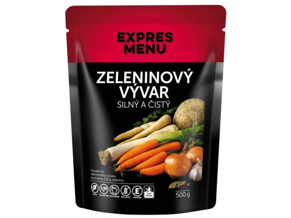 Expres Menu Zeleninový vývar - silný a čistý - 2 porce - 500g