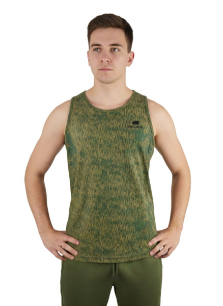 Tílko maskáčové jehličí, 100% bavlna, Smilodon, XXXL