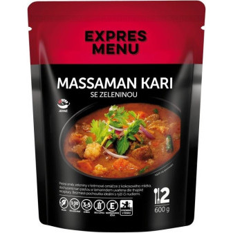 Expres Menu Massaman kari se zeleninou - 2 porce - 600g