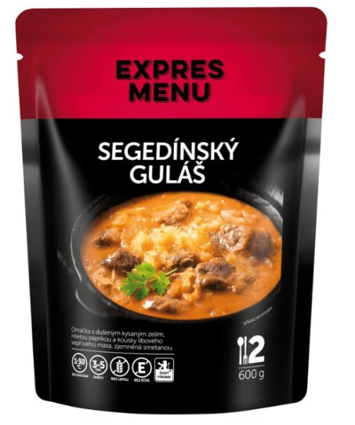 Expres Menu Segedínský guláš - 2 porce 600g