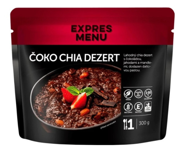 Expres Menu Čoko chia dezert - 1 porce 300g