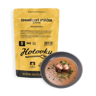 Hotovky Bezlepkové - Španělský ptáček  - 2 porce - 680 g