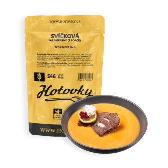 Hotovky Bezlepkové - Svíčková na smetaně - 2 porce - 680 g