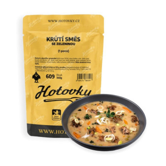 Hotovky Krůtí směs se zeleninou - 1 porce - 340 g