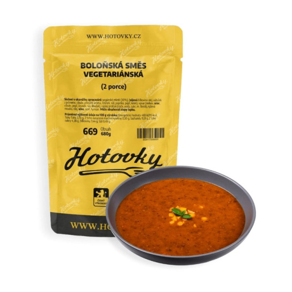 Hotovky Vegetariánské - Boloňská směs - 1 porce, 340 g